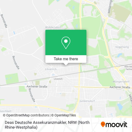 Deas Deutsche Assekuranzmakler map