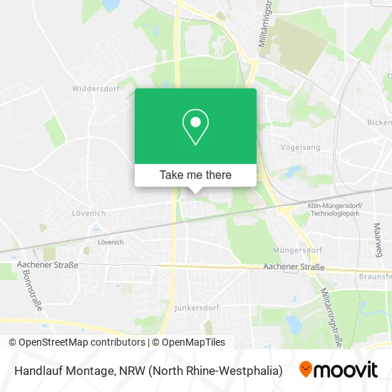 Карта Handlauf Montage