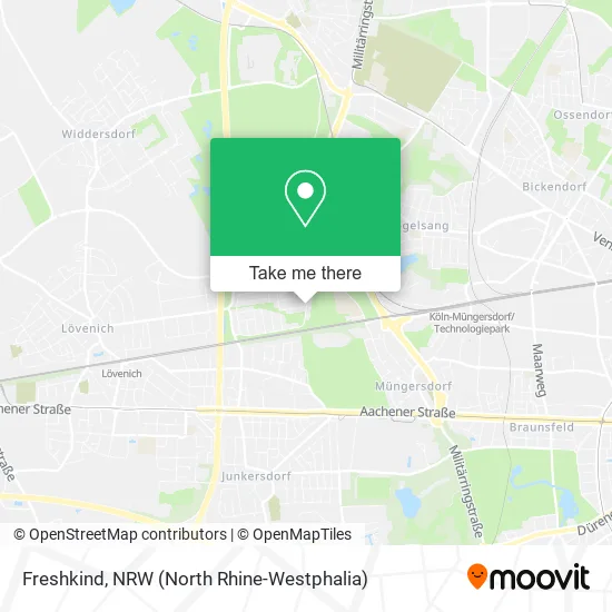 Карта Freshkind