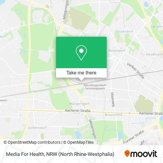 Media For Health map