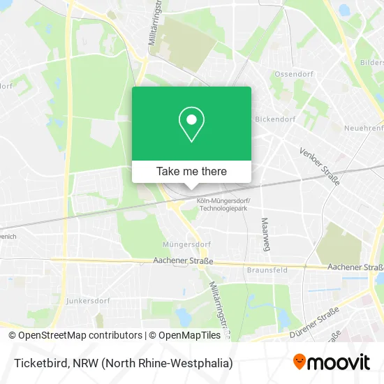 Карта Ticketbird