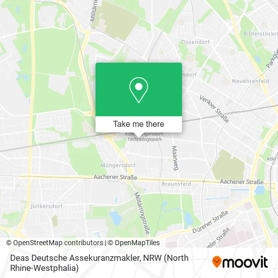 Карта Deas Deutsche Assekuranzmakler