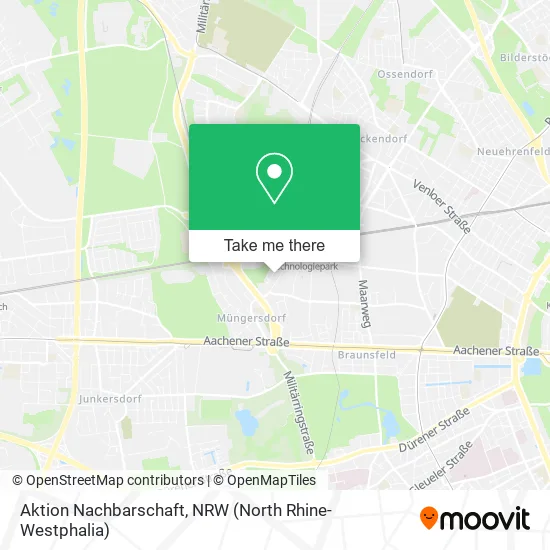 Карта Aktion Nachbarschaft