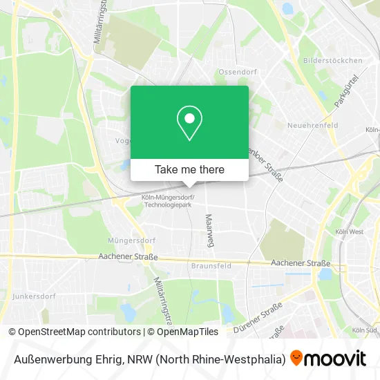 Карта Außenwerbung Ehrig