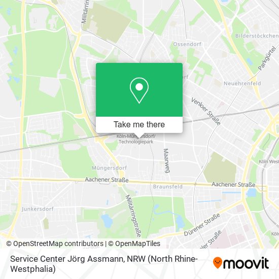 Service Center Jörg Assmann map