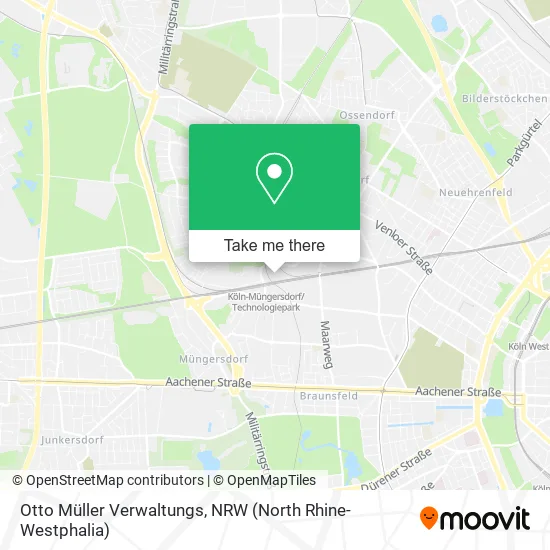 Карта Otto Müller Verwaltungs