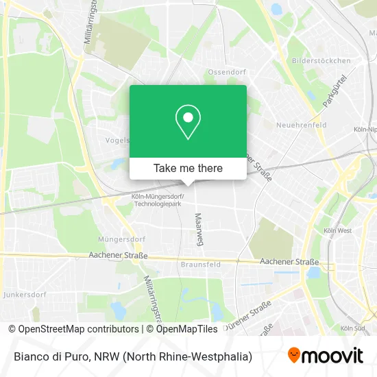 Bianco di Puro map