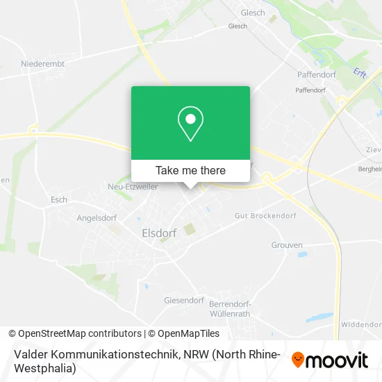 Карта Valder Kommunikationstechnik