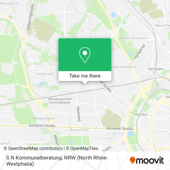 S N Kommunalberatung map