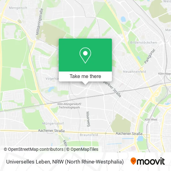 Карта Universelles Leben