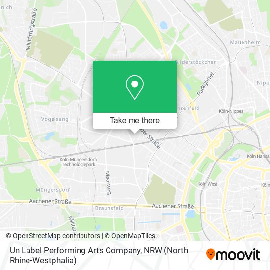 Un Label Performing Arts Company map