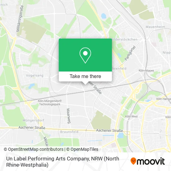 Карта Un Label Performing Arts Company