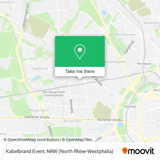 Карта Kabelbrand Event