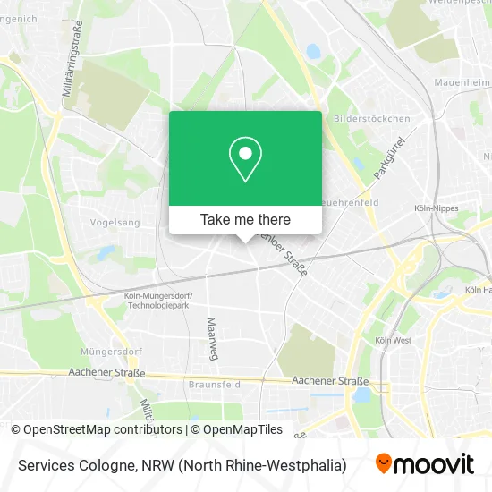 Карта Services Cologne