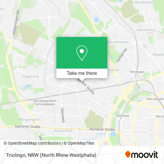 Карта Triolingo