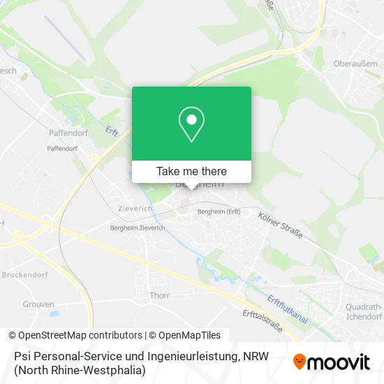 Карта Psi Personal-Service und Ingenieurleistung