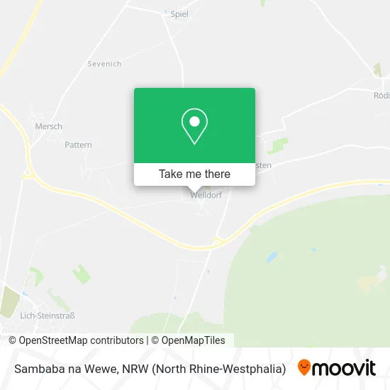 Sambaba na Wewe map