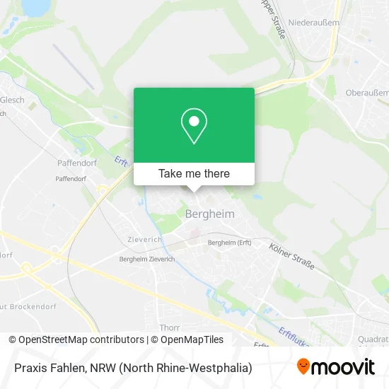 Карта Praxis Fahlen