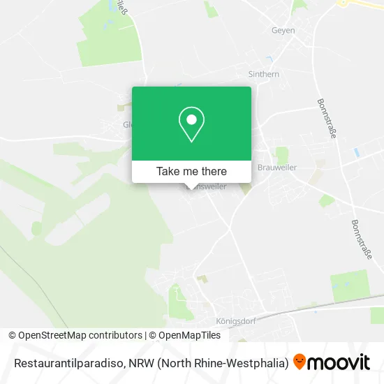 Карта Restaurantilparadiso