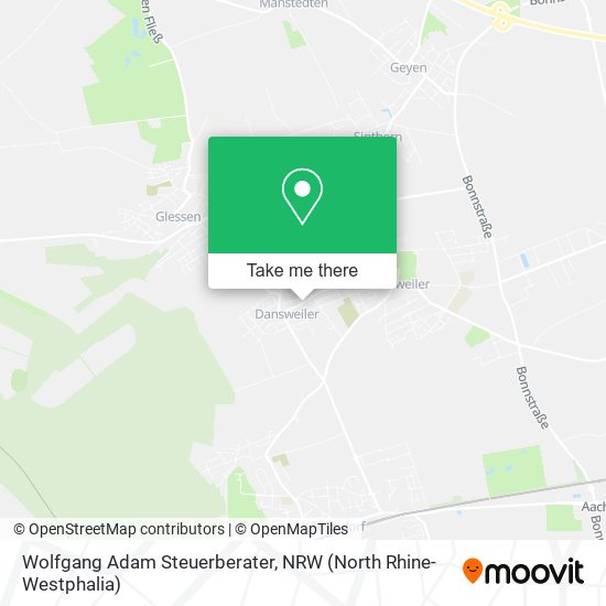 Wolfgang Adam Steuerberater map