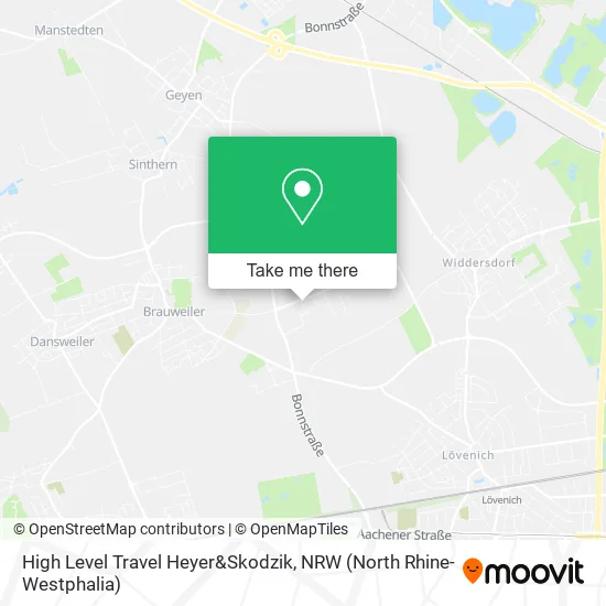 Карта High Level Travel Heyer&Skodzik