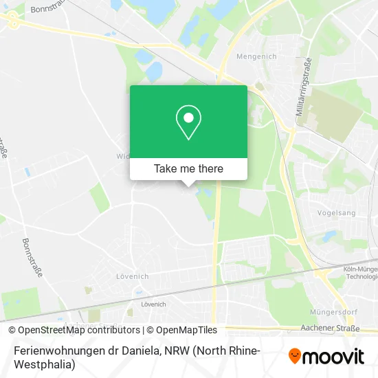 Ferienwohnungen dr Daniela map