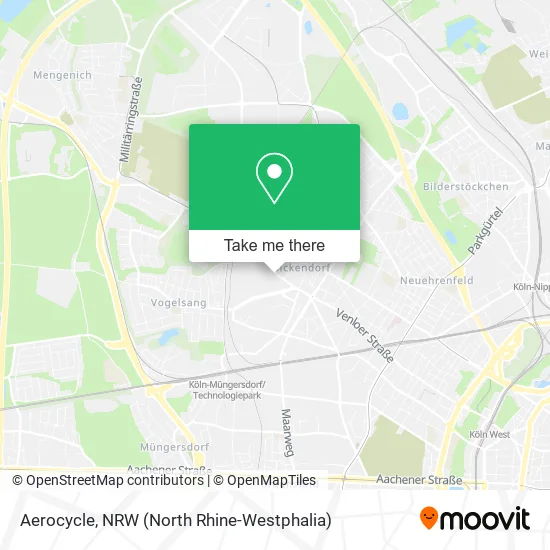 Карта Aerocycle