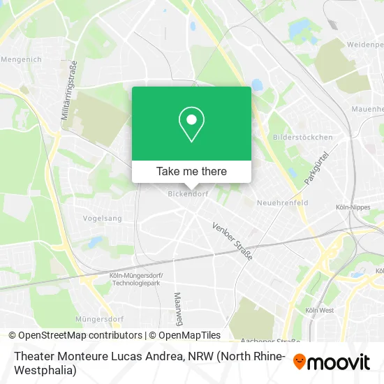 Карта Theater Monteure Lucas Andrea