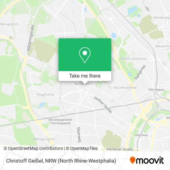 Карта Christoff Geißel