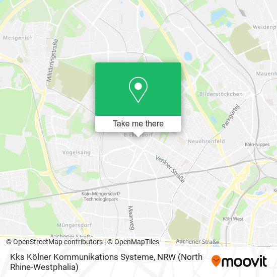 Kks Kölner Kommunikations Systeme map