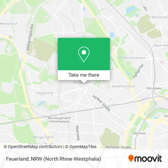 Карта Feuerland