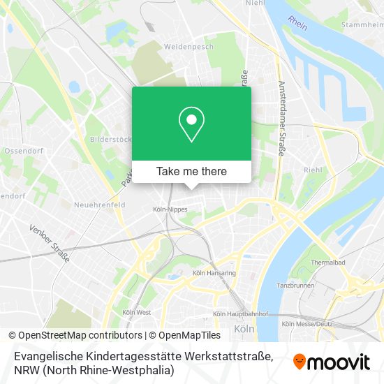 Evangelische Kindertagesstätte Werkstattstraße map
