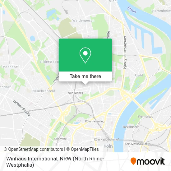 Winhaus International map