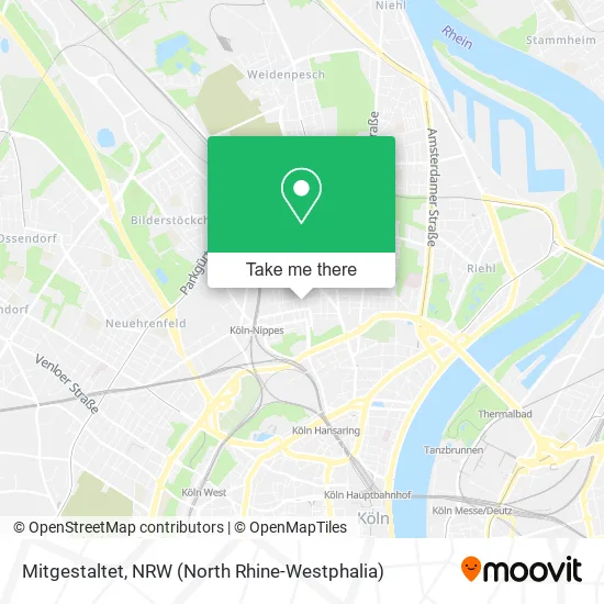Карта Mitgestaltet