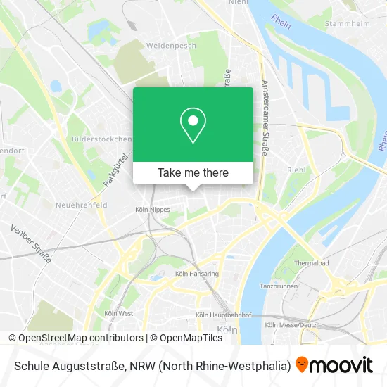 Schule Auguststraße map