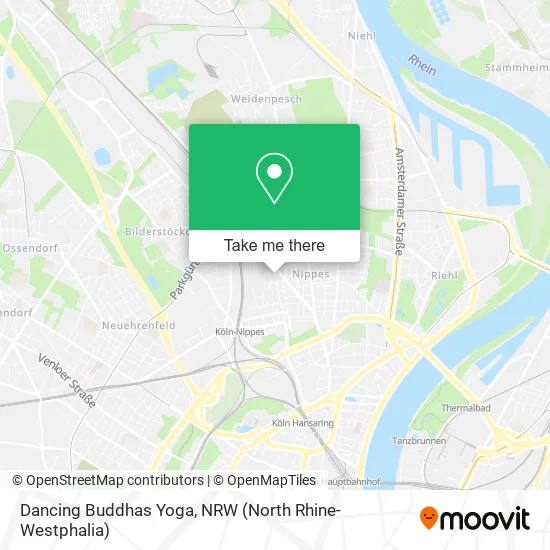 Dancing Buddhas Yoga map