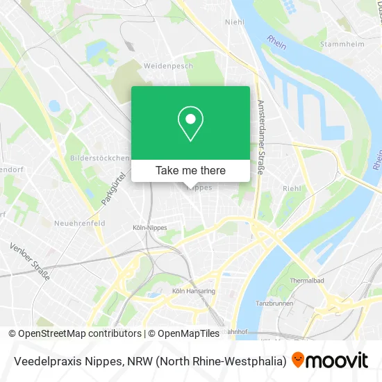 Карта Veedelpraxis Nippes