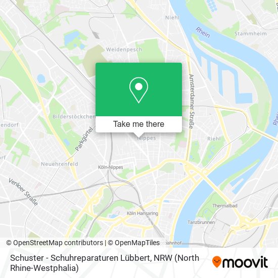 Schuster - Schuhreparaturen Lübbert map