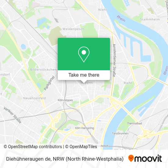 Diehühneraugen de map