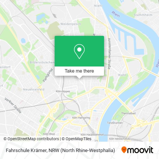 Fahrschule Krämer map