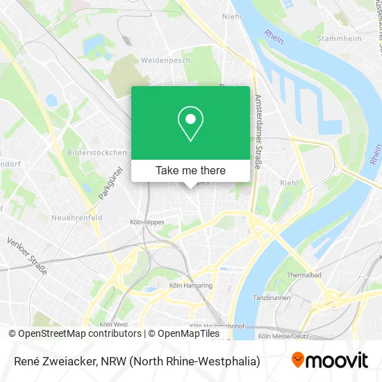 René Zweiacker map