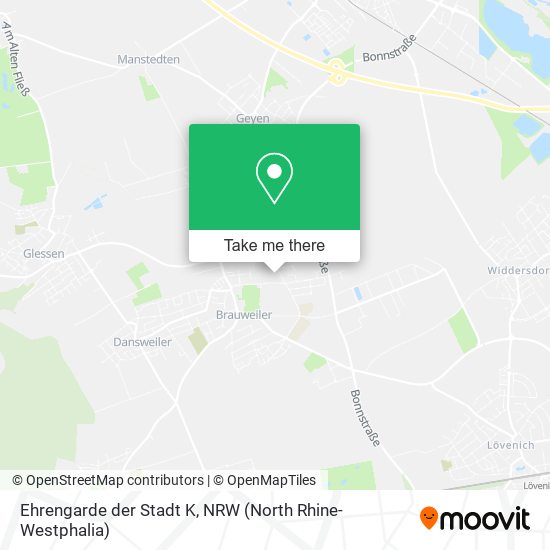 Ehrengarde der Stadt K map