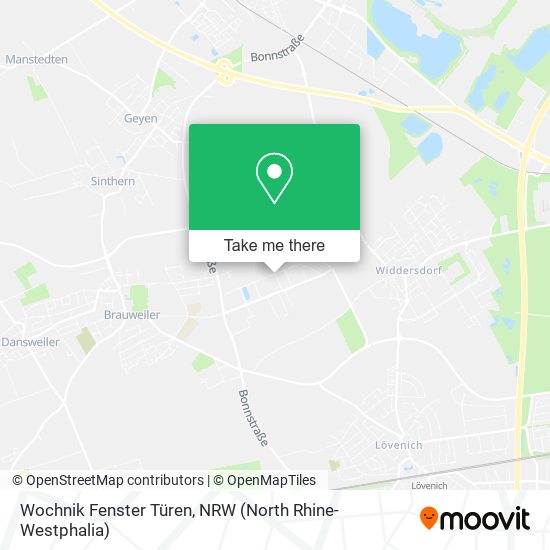 Wochnik Fenster Türen map