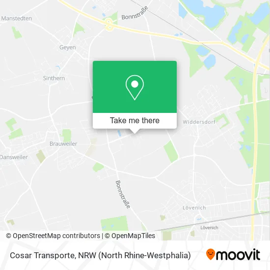 Карта Cosar Transporte