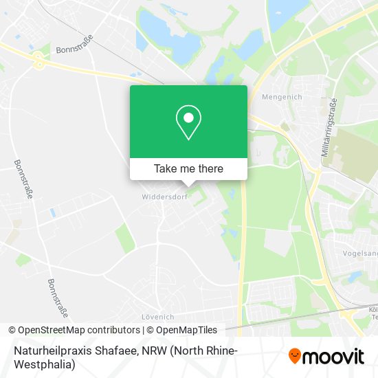 Naturheilpraxis Shafaee map