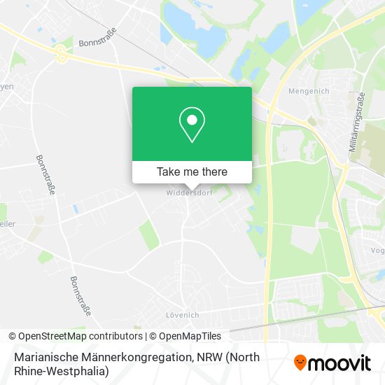 Marianische Männerkongregation map