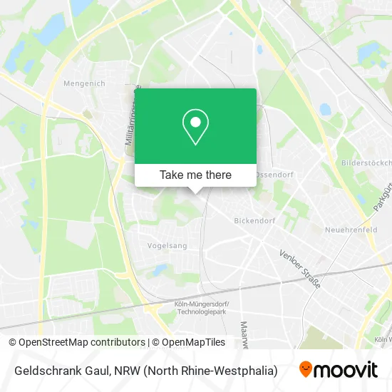 Карта Geldschrank Gaul