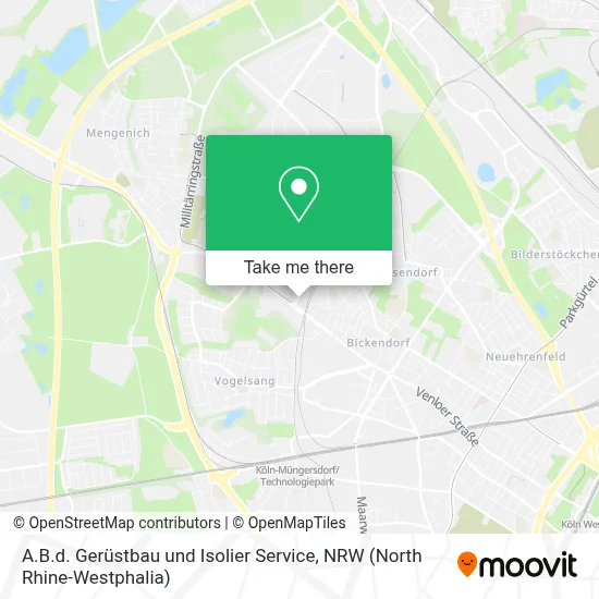 A.B.d. Gerüstbau und Isolier Service map