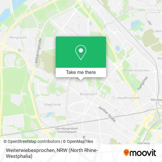 Карта Weiterwiebesprochen