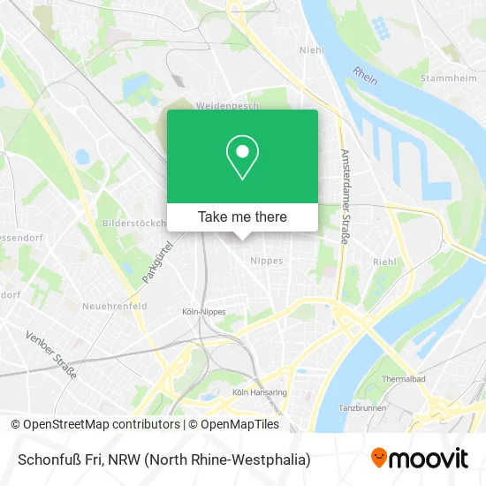 Карта Schonfuß Fri